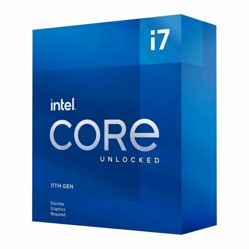 Intel Core i7-11700KF (8-Core/16 Thread, 3.6-5.00 GHz, 16 MB Cache, Rocket Lake, LGA1200) Processzor (Dobozos/Box)