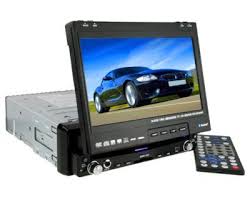 7" Autó DVD lejátszó (GPS, érintőképernyő, Bluetooth)