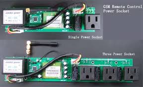 GSM-es távvezérelhető kapcsoló