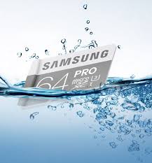 [MB-MG64EA/EU] Samsung Pro micro SDXC 64 GB-os (Class 10, UHS-I Grade U3, olvasás 90 MB/s, írás 80 MB/s) memóriakártya 4K UHD felvételekhez SD adapterrel