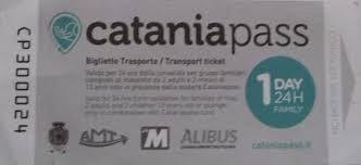 1 napos (24h) Családi Catania Pass közlekedési jegy