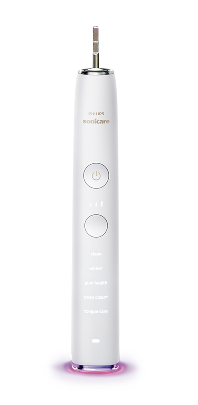 Szépségápolás, egészség » Szájápolás » Philips Sonicare DiamondClean Smart 9500 (HX9944) fehér fogkefe markolat nyél