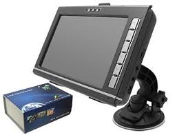 7'' GPS PNA (480 x 234, Bluetooth, FM transzmitter, AV bemenet tolatókamerához, zene/videó lejátszó, képnézegető, eBook olvasó, iGO, 2 GB SD)