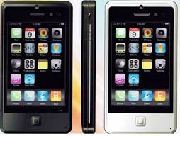 N2 iPhone klón (Dual SIM, 4 sávos, 3.5" érintőképernyő, Bluetooth, TV, MP3 / MP4 lejátszás, WIFI)